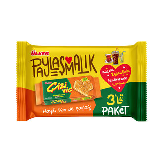 Çiziviç Peynirli Sandviç Kraker 3x82gr