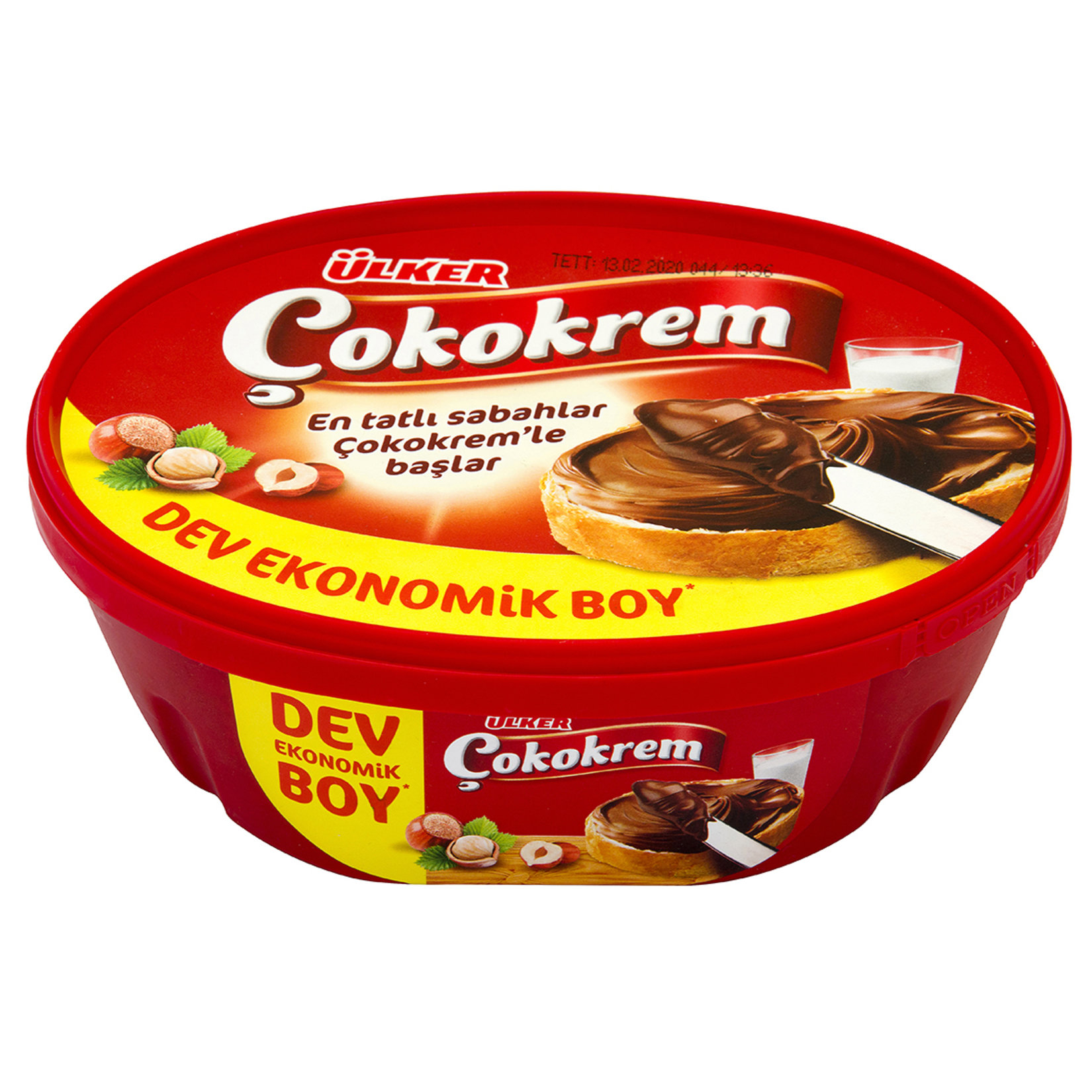 Çokokrem Saklama Kabı 950Gr